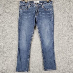 Signature by Levi Strauss Jeans Women Straight Medium Wash Blue Size 12 S/C